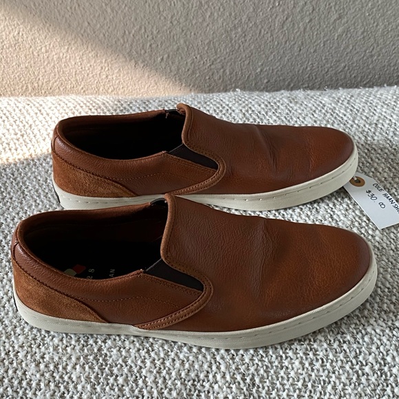 Brown Leather Cole Haan Loafers Size 9.5 - Picture 3 of 4